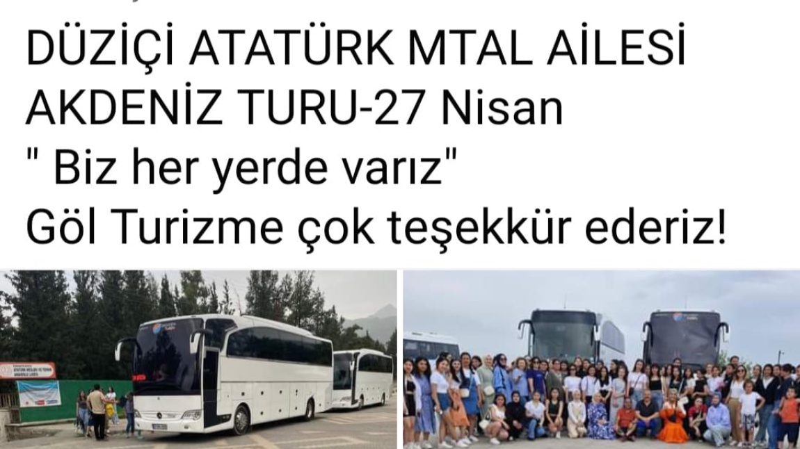 AKDENİZ GEZİSİ